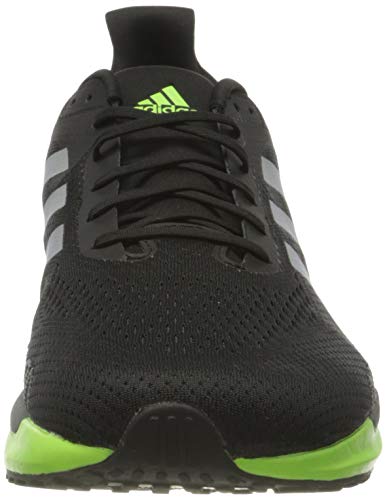 adidas Solar Glide 3, Zapatillas de Atletismo Hombre, Cblack/Silvmt/Siggnr, 44 EU