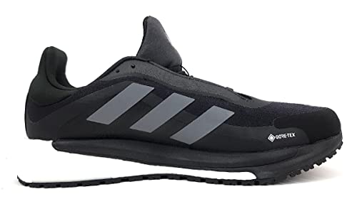 adidas Solar Glide 4 GTX M, Zapatillas de Running Hombre, NEGBÁS/Gricua/FTWBLA, 45 1/3 EU