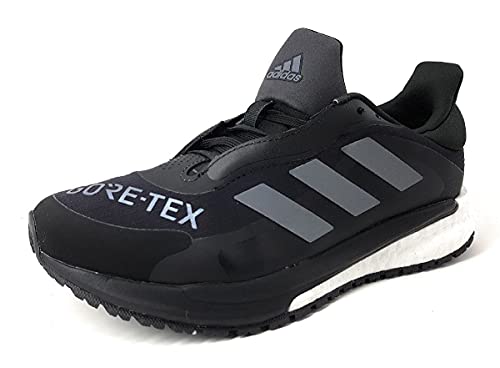 adidas Solar Glide 4 GTX W, Zapatillas de Running Mujer, NEGBÁS/Gricua/FTWBLA, 38 EU