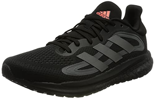 adidas Solar Glide 4 M, Zapatillas de Running Hombre, NEGBÁS/NOCMÉT/Gricin, 42 EU