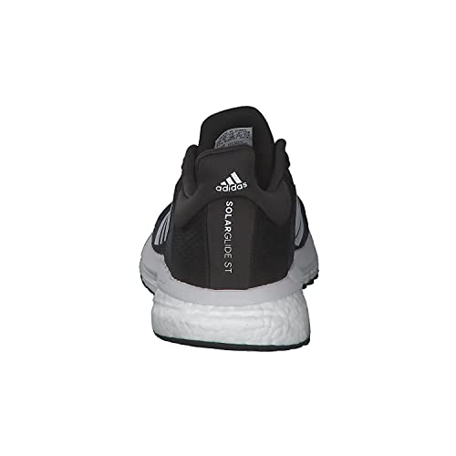 adidas Solar Glide 4 ST W, Zapatillas de Running Mujer, NEGBÁS/FTWBLA/GRISEI, 38 2/3 EU