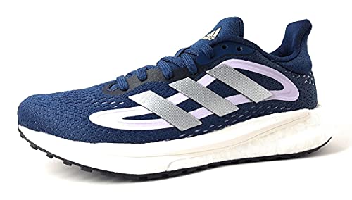 adidas Solar Glide 4, Zapatillas para Caminar Mujer, Crenav Silvmt Prptnt, 38 EU