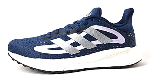 adidas Solar Glide 4, Zapatillas para Caminar Mujer, Crenav Silvmt Prptnt, 38 EU