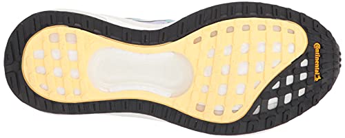 adidas Solar Glide 4, Zapatillas para Correr Mujer, Tono Violeta Plateado metálico Naranja Tintado, 38 EU