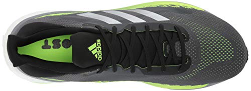 adidas Solar Glide ST 3 Running Shoe, Grey Five/Silver Metallic, 11.5