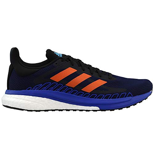 adidas Solar Glide St 3 - Tenis de correr para hombre, azul (Azul marino/ Naranja (Collegiate Navy/Orange)), 47 EU