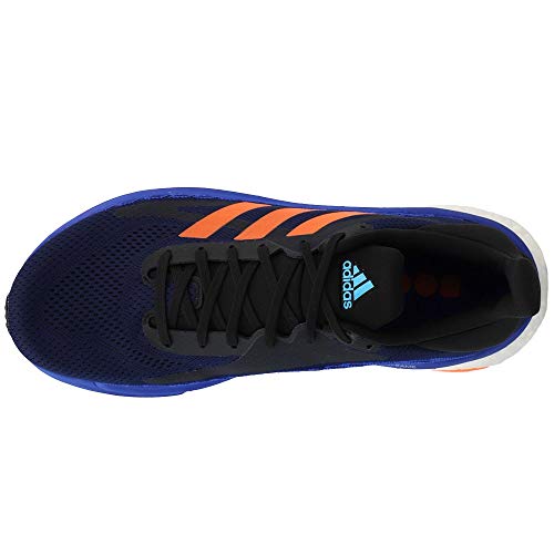 adidas Solar Glide St 3 - Tenis de correr para hombre, azul (Azul marino/ Naranja (Collegiate Navy/Orange)), 47 EU