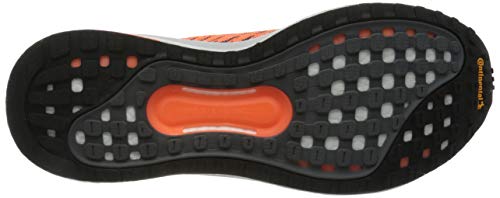 adidas Solar Glide ST M, Zapatillas para Correr Hombre, Grey Six/Core Black/Screaming Orange, 42 2/3 EU