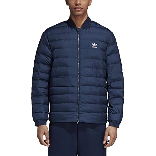 adidas SST Outdoor - Chaqueta para hombre, Hombre, Abrigo de vestir, DJ3192, azul marino, extra-large