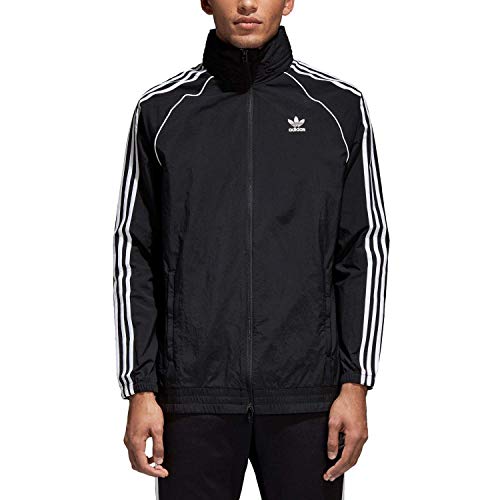 adidas SST Windbreaker Jackets, Hombre, Black, XS