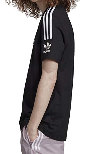 adidas Tech tee Camiseta de Manga Corta, Hombre, Black, XS