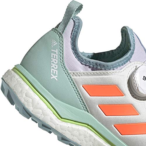 adidas Terrex Agravic Boa W, Zapatillas Deportivas Mujer, Purple Tint/Signal Coral/Green Tint, 40 EU