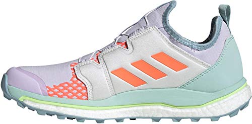 adidas Terrex Agravic Boa W, Zapatillas Deportivas Mujer, Purple Tint/Signal Coral/Green Tint, 40 EU