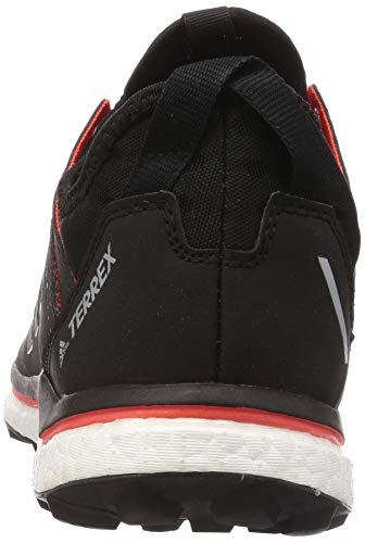 adidas Terrex Agravic Flow GTX, Zapatillas de Running Hombre, NEGBÁS/Gricua/Rojsol, 40 2/3 EU