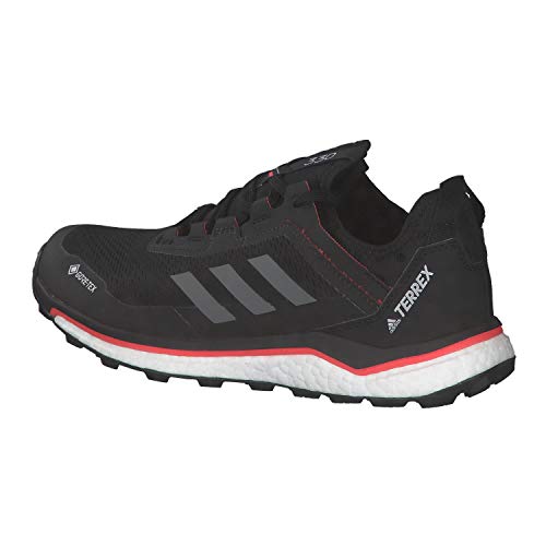 adidas Terrex Agravic Flow GTX, Zapatillas de Running, NEGBÁS/Gricua/Rojsol, 38 2/3 EU