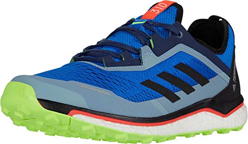 adidas Terrex Agravic Flow - Tenis para correr para hombre, (Glory Azul/Negro/Signal Green), 45.5 EU