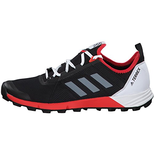 Adidas Terrex Agravic Speed, Zapatillas de Trail Running Hombre, Negro (Negbas/Ftwbla/Roalre 000), 48 EU