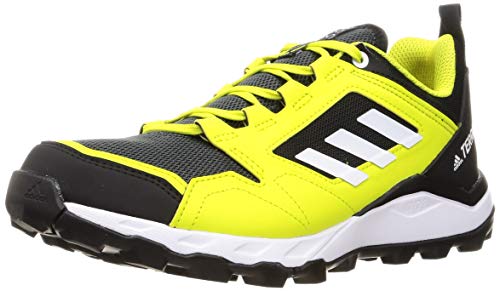 adidas Terrex Agravic TR, Zapatillas de Trail Running Hombre, AMAACI/FTWBLA/NEGBÁS, 44 EU