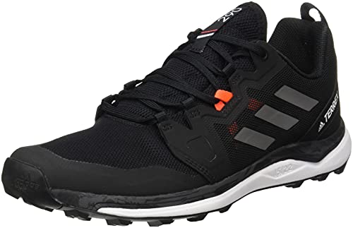 adidas Terrex Agravic W, Zapatillas de Trail Running Mujer, NEGBÁS/Gricua/Rojsol, 38 EU