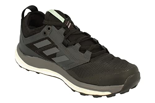 Adidas Terrex Agravic XT GTX Mujeres Running Trainers Sneakers (UK 4.5 US 6 EU 37 1/3, Black Grey White AC7664)