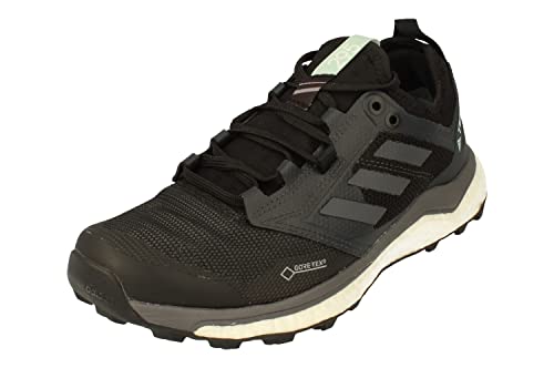 Adidas Terrex Agravic XT GTX Mujeres Running Trainers Sneakers (UK 4.5 US 6 EU 37 1/3, Black Grey White AC7664)