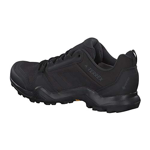 adidas Terrex AX3 GTX, Walking Shoe Hombre, Core Black/Core Black/Carbon, 43 1/3 EU