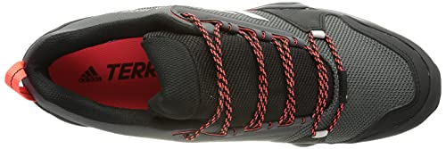 adidas Terrex AX3 GTX, Zapatillas de Senderismo Hombre, Grpudg/Griuno/Rojsol, 43 1/3 EU