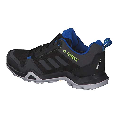 Adidas Terrex AX3 GTX, Zapatillas Deportivas Tiempo Libre y Sportwear Hombre, Gris (Core Black/DGH Solid Grey/Signal Green), 40 2/3 EU