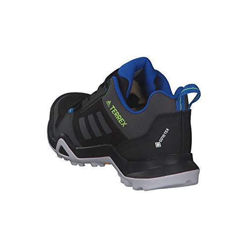 Adidas Terrex AX3 GTX, Zapatillas Deportivas Tiempo Libre y Sportwear Hombre, Gris (Core Black/DGH Solid Grey/Signal Green), 40 2/3 EU
