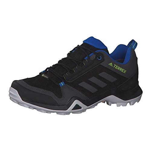 Adidas Terrex AX3 GTX, Zapatillas Deportivas Tiempo Libre y Sportwear Hombre, Gris (Core Black/DGH Solid Grey/Signal Green), 40 2/3 EU