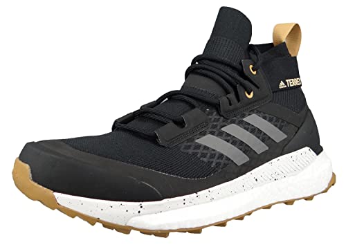 adidas Terrex Free Hiker Primeblue, Zapatillas para Caminar Hombre, Core Black Grey Mesa, 43 1/3 EU