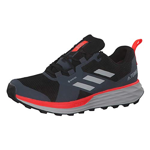 adidas Terrex GTX, Zapatillas Deportivas Hombre, Core Black/Grey Two F17/SOLAR Red, 45 1/3 EU