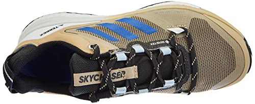 adidas Terrex Skychaser 2 GTX, Zapatillas para Carreras de montaa Hombre, Beige Tone Bold Blue Core Black, 42 EU