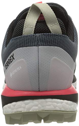 adidas Terrex Skychaser Lt GTX, Zapatillas para Carreras de montaña Hombre, Legacy Blue/Core Black/Shock Red, 45 1/3 EU