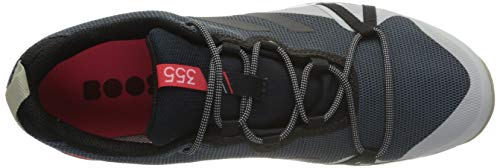 adidas Terrex Skychaser Lt GTX, Zapatillas para Carreras de montaña Hombre, Legacy Blue/Core Black/Shock Red, 45 1/3 EU