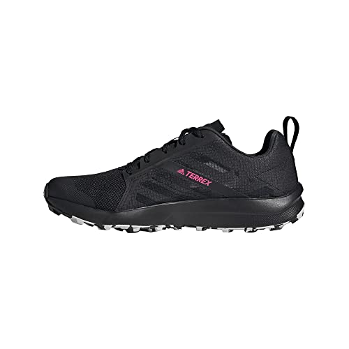adidas Terrex Speed Flow W, Zapatillas de Trail Running Mujer, NEGBÁS/Balcri/Amasol, 39 1/3 EU