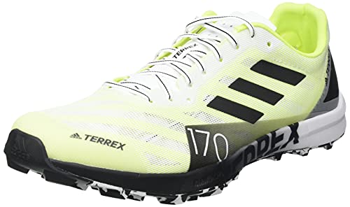 adidas Terrex Speed Pro W, Zapatillas de Trail Running Mujer, FTWBLA/Amasol/NEGBÁS, 42 EU