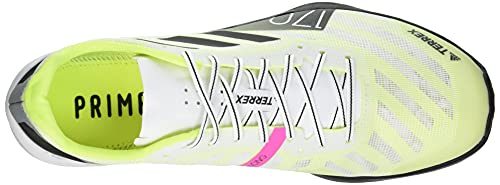 adidas Terrex Speed Pro W, Zapatillas de Trail Running Mujer, FTWBLA/Amasol/NEGBÁS, 42 EU