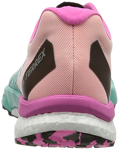 adidas Terrex Speed Ultra W, Zapatillas de Trail Running Mujer, FTWBLA/MENACI/ROSCHI, 38 EU