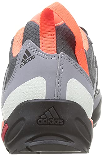 adidas Terrex Swift Solo, Zapatillas de Senderismo Unisex Adulto, GRISEI/NEGBÁS/Rojsol, 44 EU