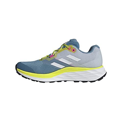 adidas Terrex Two Flow W, Zapatillas de Trail Running Mujer, AZUBRU/Balcri/AMAACI, 38 2/3 EU