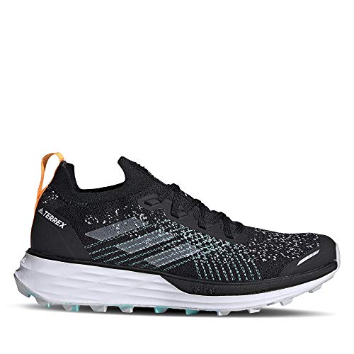 adidas Terrex Two Parley W, Zapatillas de Running Mujer, NEGBÁS/TOQGRI/ESPAZU, 42 EU