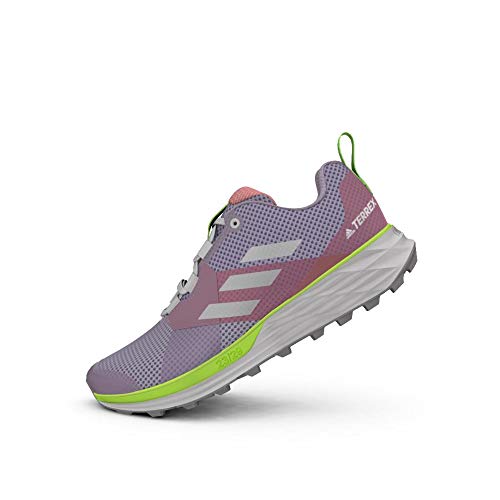 adidas Terrex Two W, Zapatillas Deportivas Mujer, Purple Tint/FTWR White/Glory Pink, 40 2/3 EU