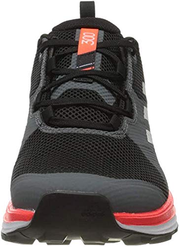 adidas Terrex Two, Zapatillas Deportivas Hombre, Core Black/FTWR White/Solar Red, 43 1/3 EU