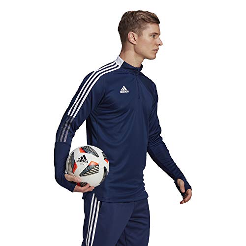 adidas TIRO21 TR Top Pullover, Mens, Team Navy Blue, M