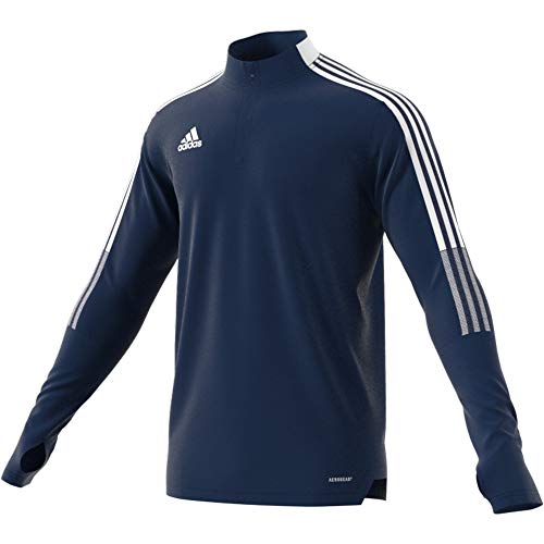 adidas TIRO21 TR Top Pullover, Mens, Team Navy Blue, M