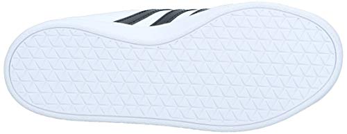 adidas VL Court 2.0 K, Zapatillas Unisex Adulto, Blanco (Footwear White/Core Black/Footwear White), 38 EU