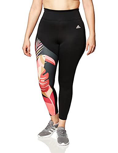 adidas W Farm FB TIG Malla, Mujer, Negro/Matros, M