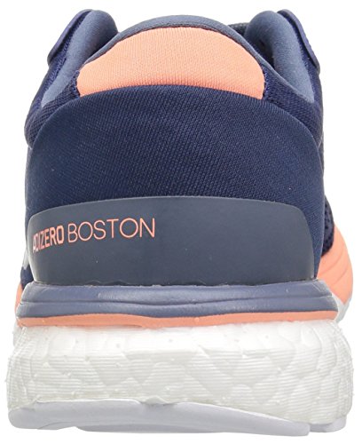 adidas Women's Adizero Boston 6 w, Noble Indigo/White/Raw Steel, 9 M US