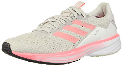 Adidas Women's Sl20 W Summer Ready Athletic Shoe, Grey One/Light Flash Red/Footwear White, 10 M US
